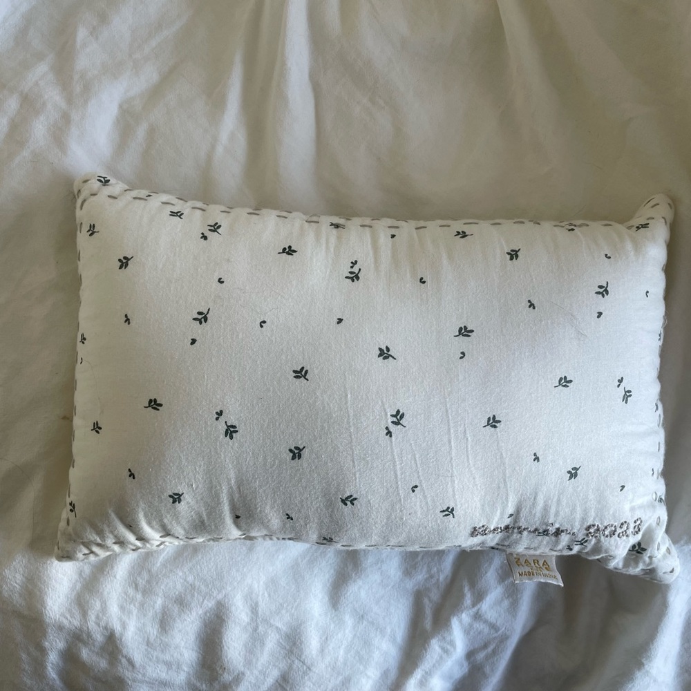 Zara Home Mini Floral Pillow